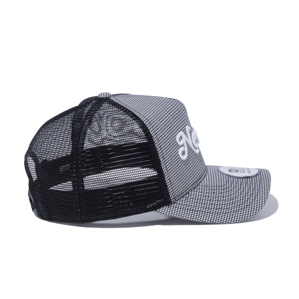 【ゴルフ】 9FORTY A-Frame トラッカー ハウンズトゥース New Era ロゴ