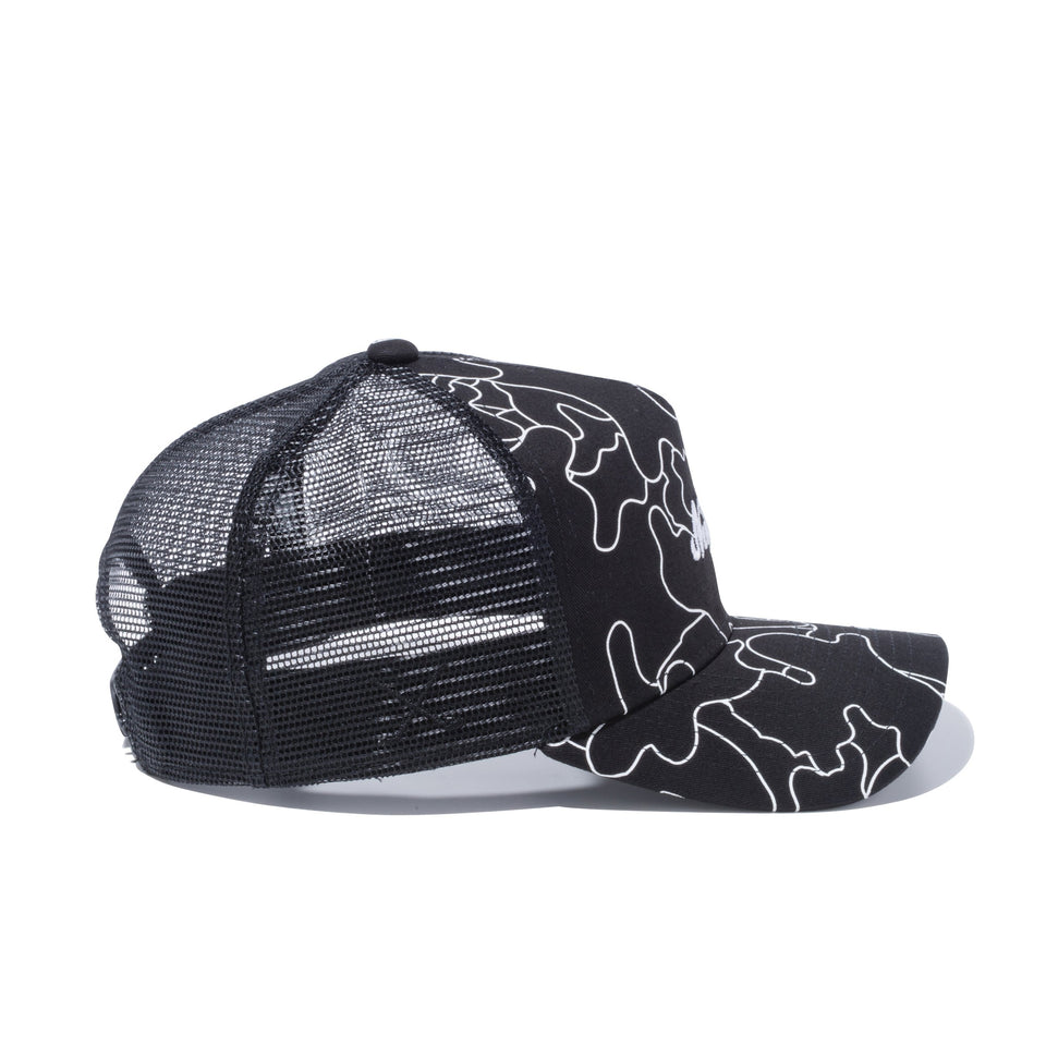 【ゴルフ】 9FORTY A-frame トラッカー ハンターラインカモ New Era ロゴ ブラック