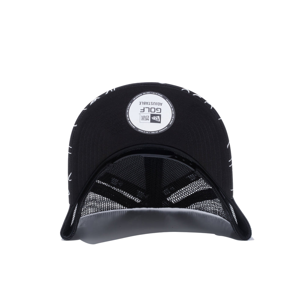【ゴルフ】 9FORTY A-frame トラッカー ハンターラインカモ New Era ロゴ ブラック