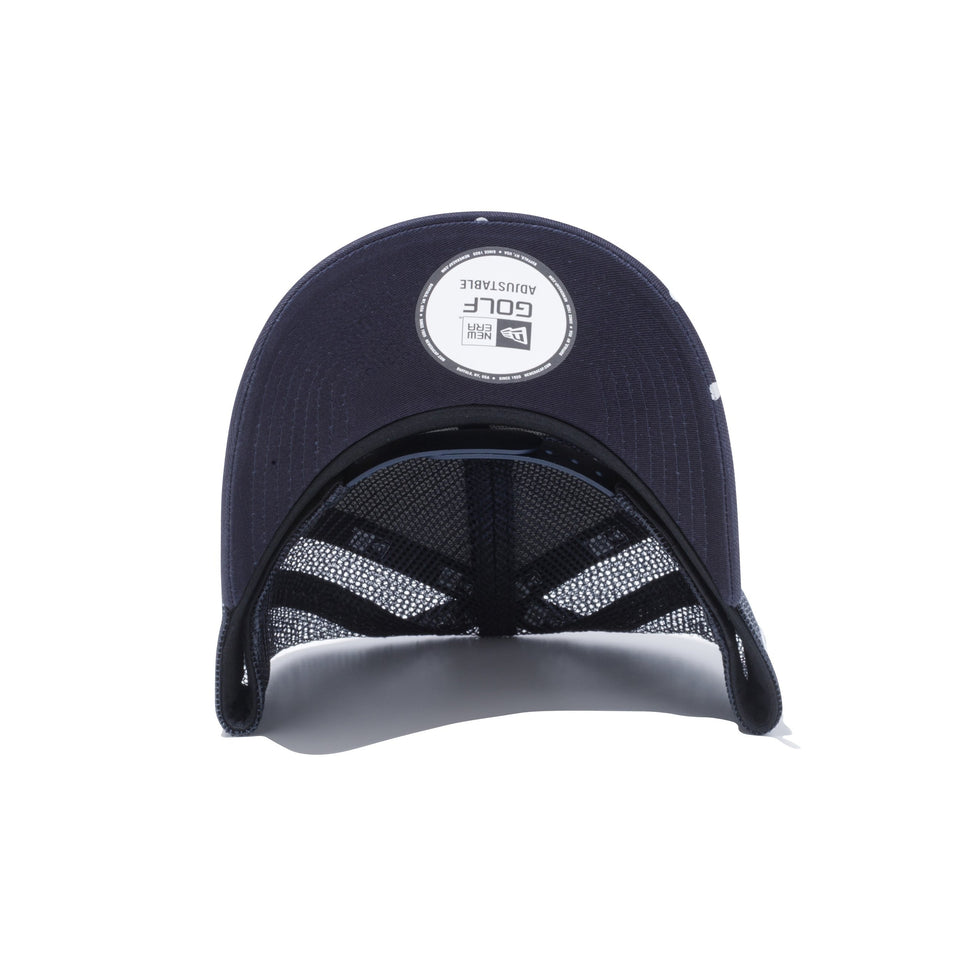 【ゴルフ】 9FORTY A-frame トラッカー ドット ウーブンパッチ ネイビー / ホワイトドットプリント