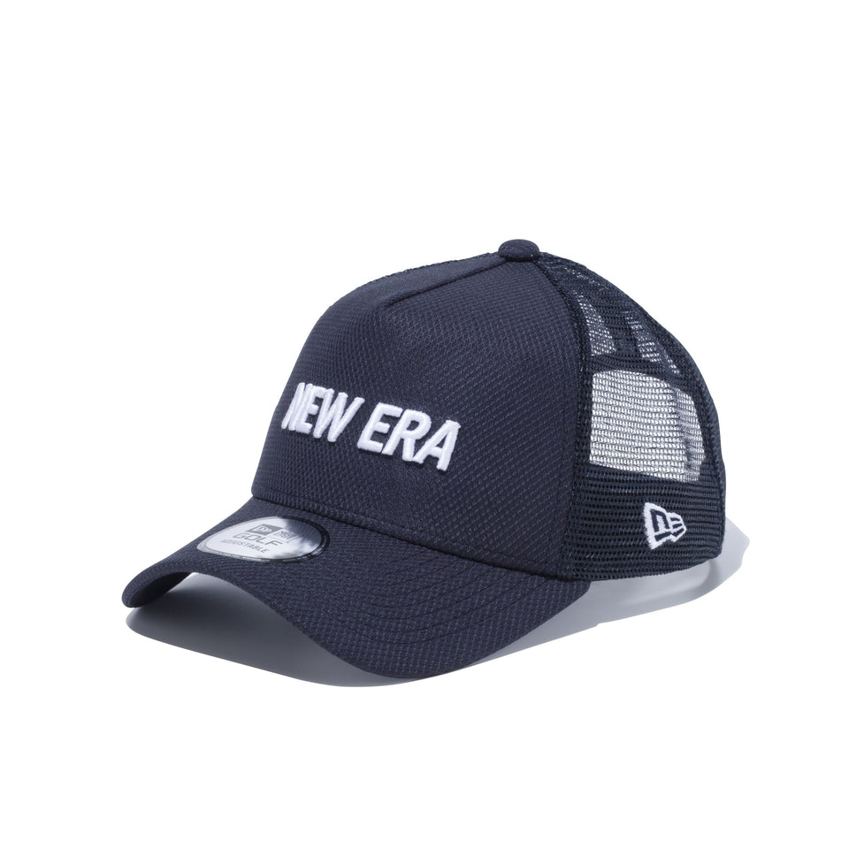 【ゴルフ】 9FORTY A-Frame トラッカー ダイアモンドエラ NEW ERA ロゴ ネイビー