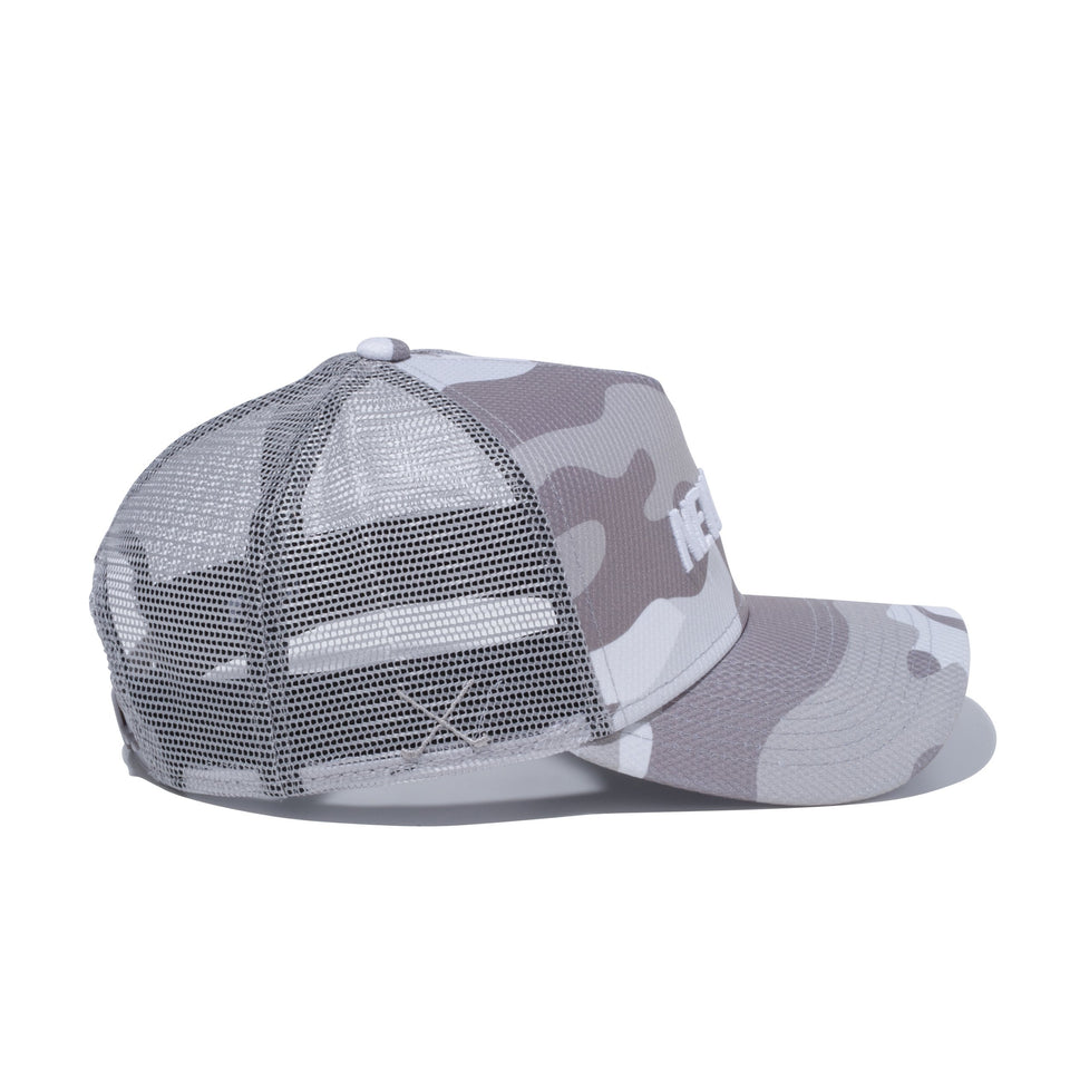 【ゴルフ】 9FORTY A-Frame トラッカー ダイアモンドエラ NEW ERA ロゴ グレーカモプリント