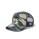 【ゴルフ】 9FORTY A-Frame トラッカー ボタニカル New Era オールドロゴ ブラックイエローボタニカル