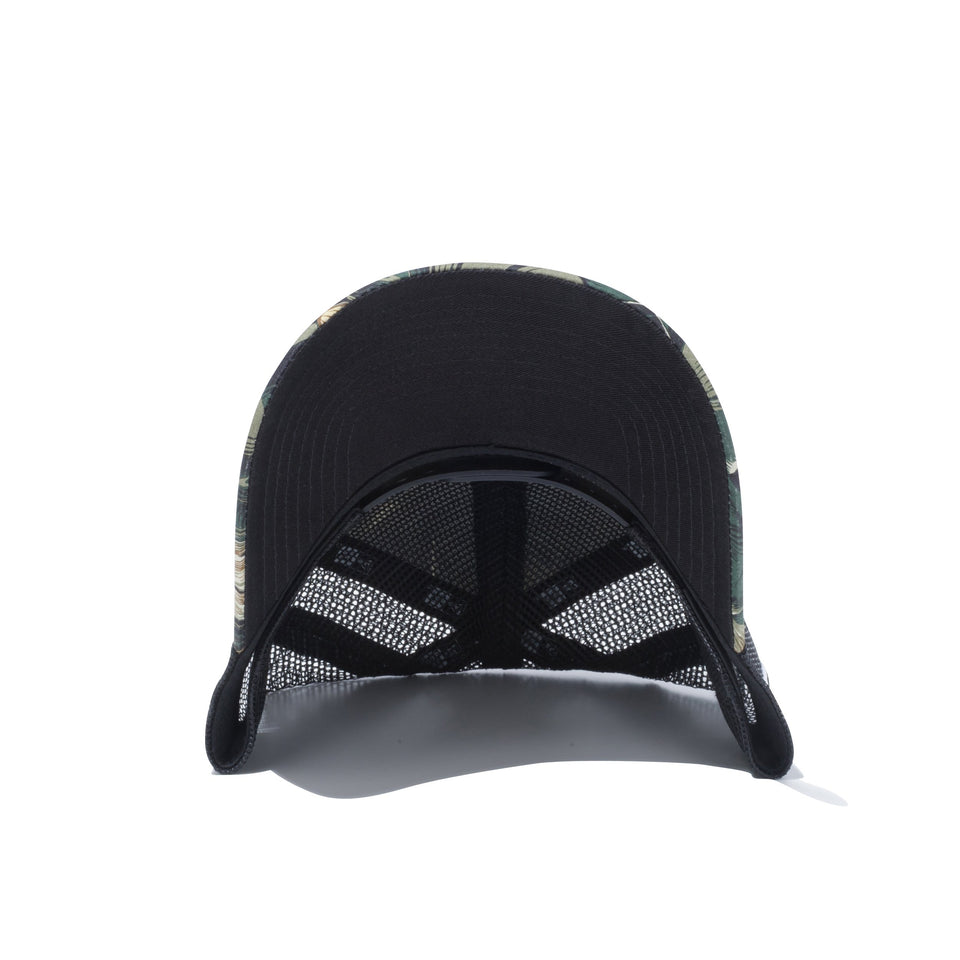 【ゴルフ】 9FORTY A-Frame トラッカー ボタニカル New Era オールドロゴ ブラックイエローボタニカル