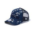 【ゴルフ】 9FORTY A-Frame トラッカー ブリーチドデニム New Era オールドロゴ