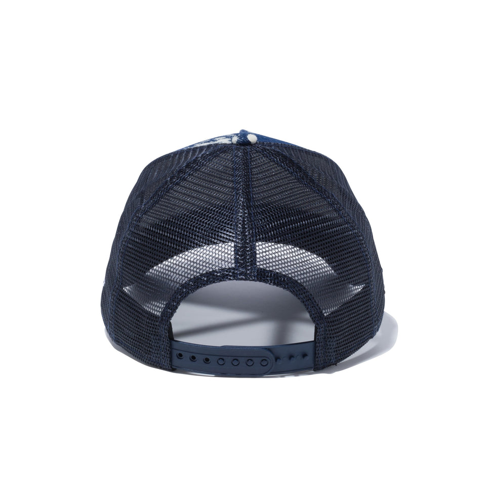 【ゴルフ】 9FORTY A-Frame トラッカー ブリーチドデニム New Era オールドロゴ