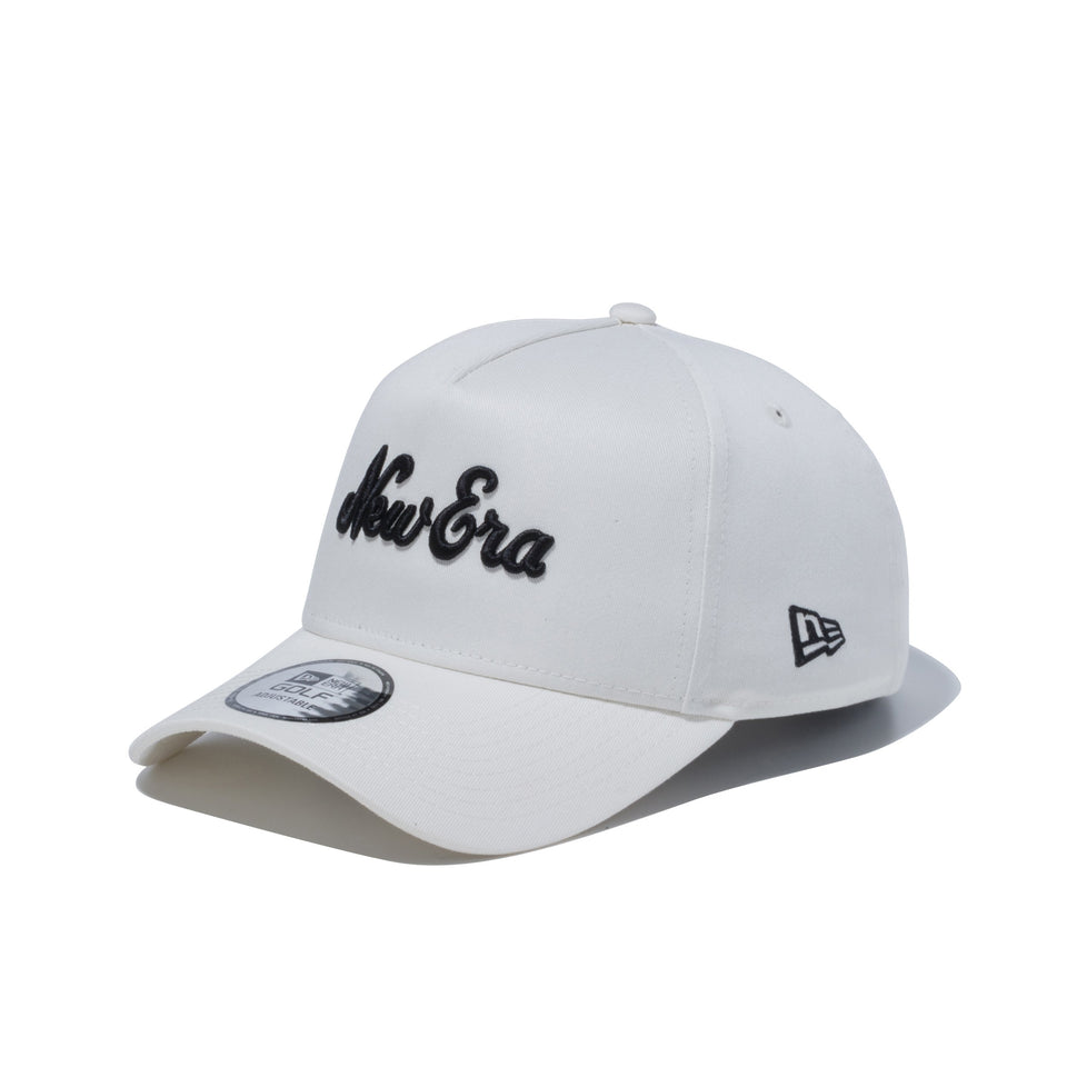 【ゴルフ】 9FORTY A-frame シェルテック New Era ロゴ ホワイト × ブラック