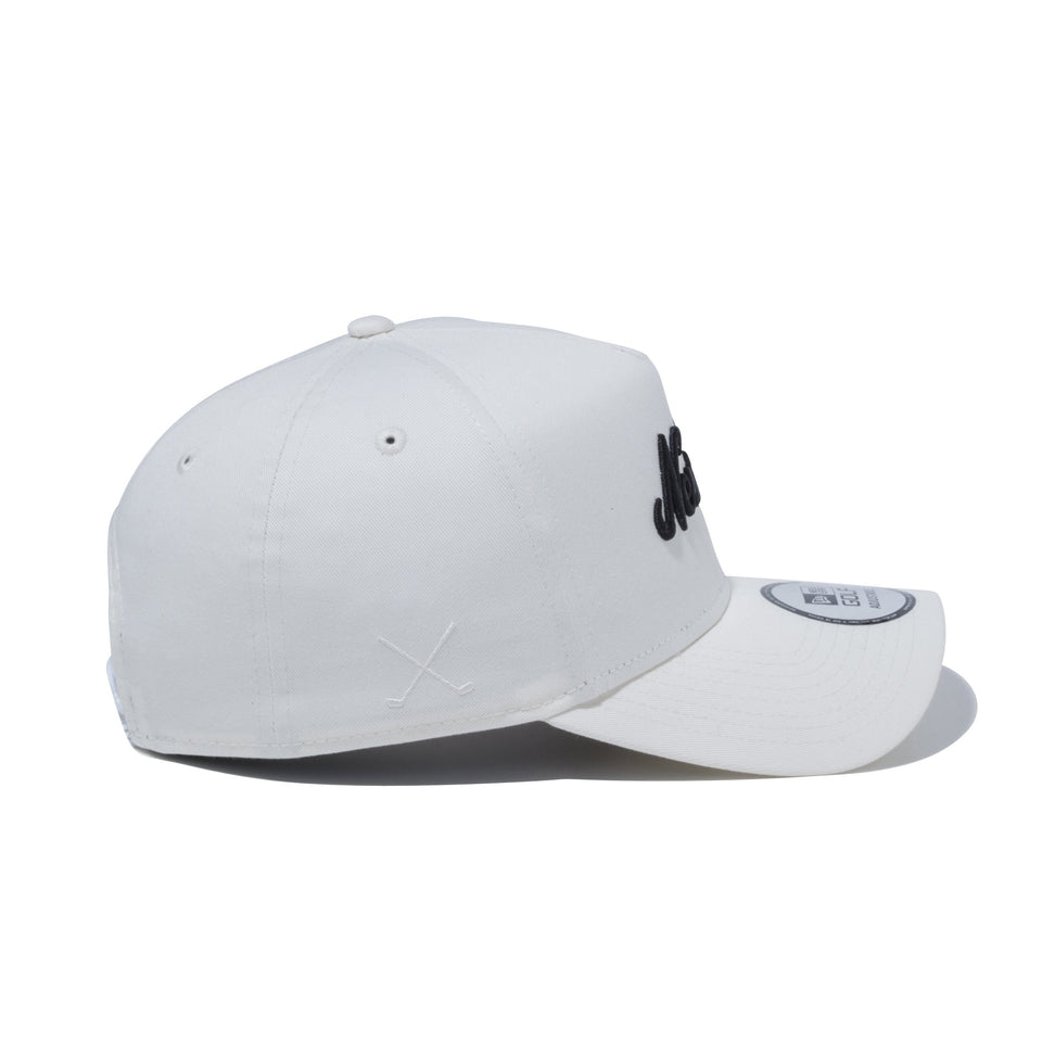 【ゴルフ】 9FORTY A-frame シェルテック New Era ロゴ ホワイト × ブラック