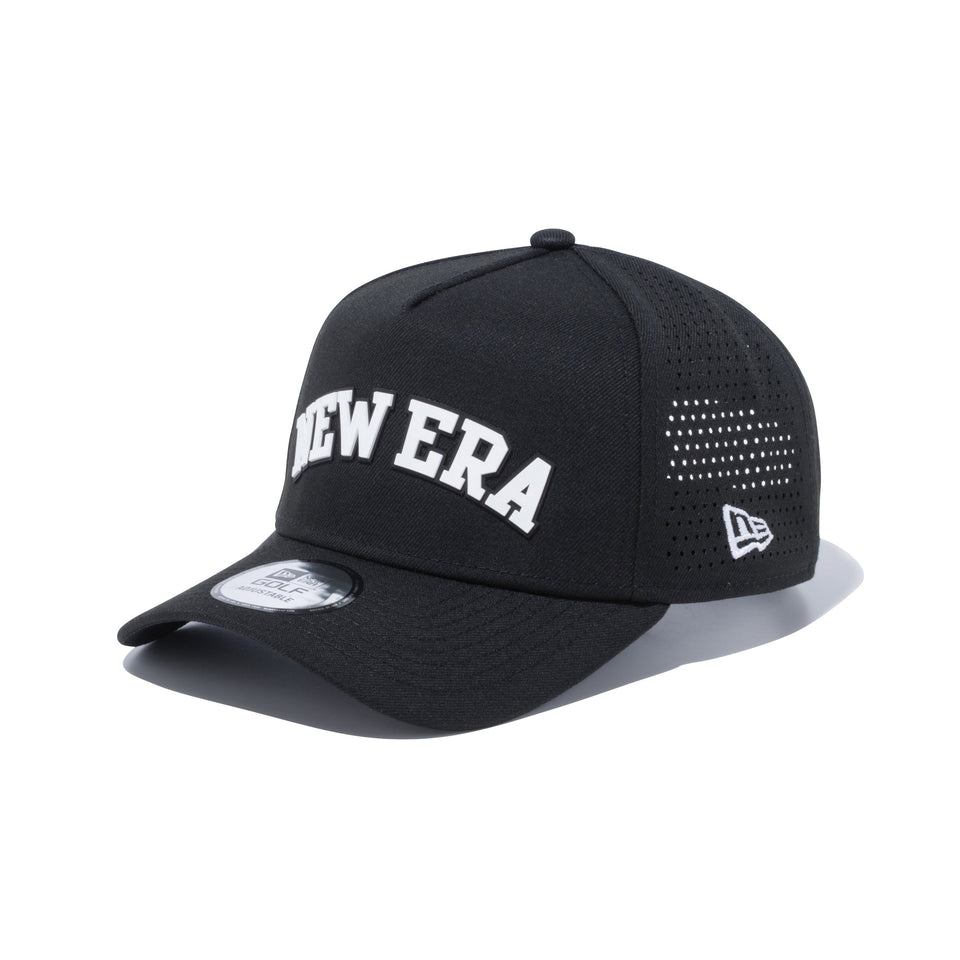 【ゴルフ】 9FORTY A-Frame レーザーパフォーテッド NEW ERA ブラック