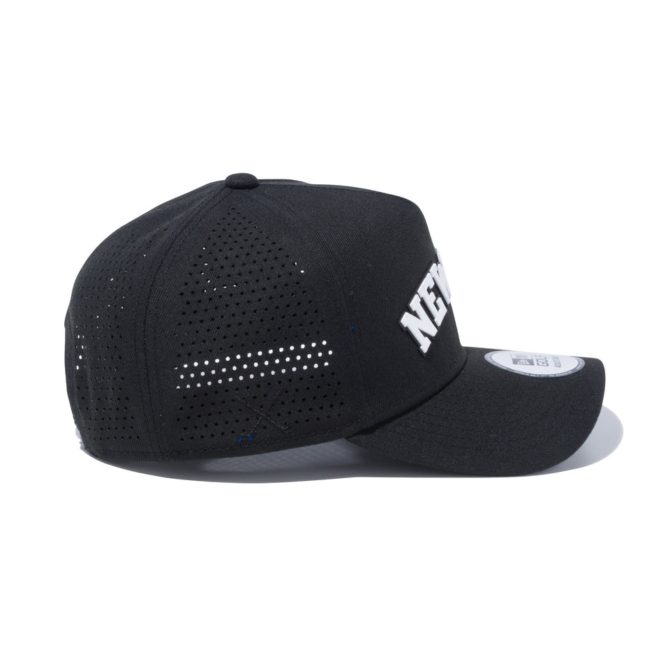 【ゴルフ】 9FORTY A-Frame レーザーパフォーテッド NEW ERA ブラック