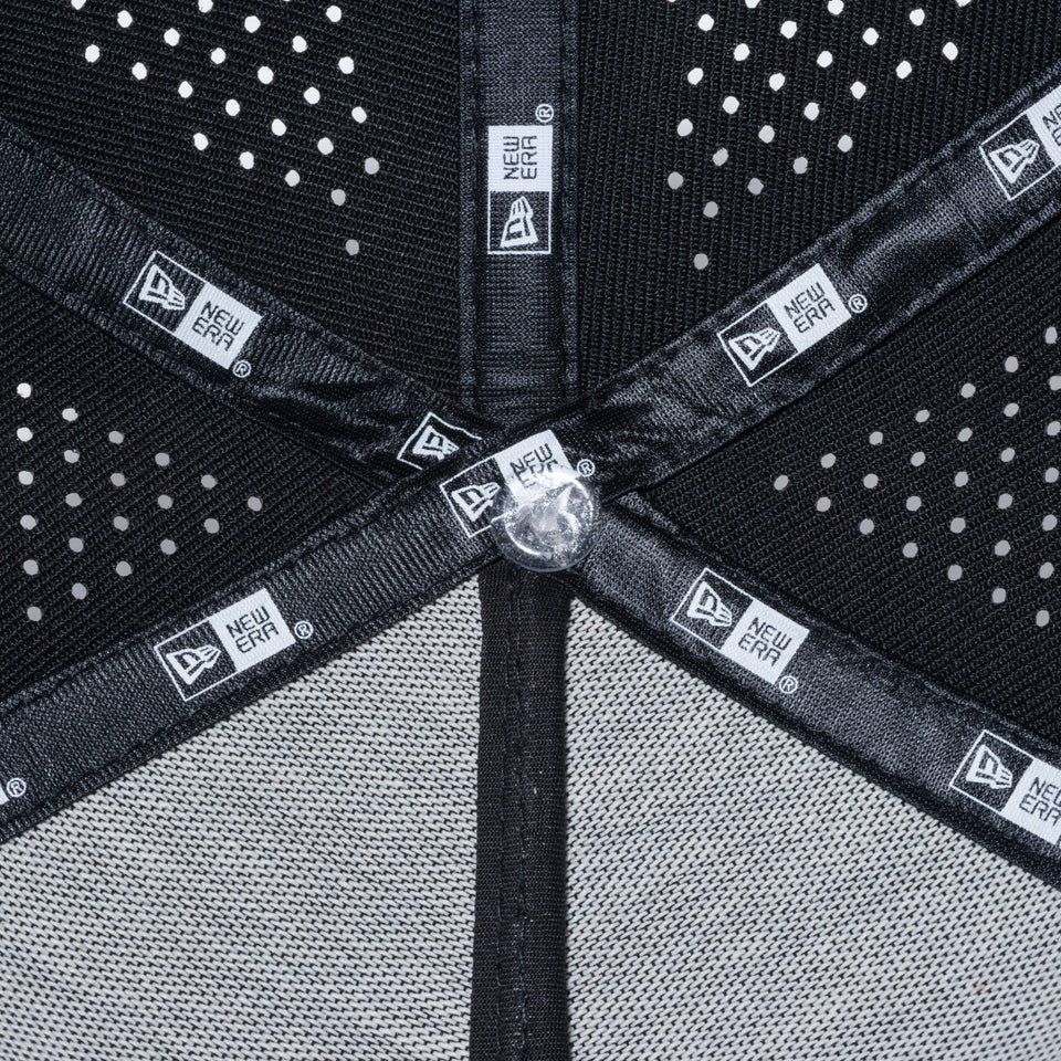 【ゴルフ】 9FORTY A-Frame レーザーパフォーテッド NEW ERA ブラック