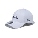 【ゴルフ】 9FORTY クロスストラップ ストレッチコットン ウォッシャブル New Era ロゴ ホワイト