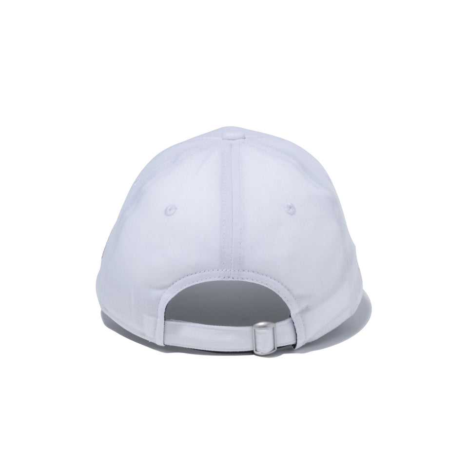 【ゴルフ】 9FORTY クロスストラップ ストレッチコットン ウォッシャブル New Era ロゴ ホワイト