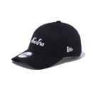 【ゴルフ】 9FORTY クロスストラップ ストレッチコットン ウォッシャブル New Era ロゴ ブラック