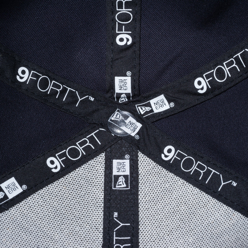 【ゴルフ】 9FORTY クロスストラップ ストレッチコットン ウォッシャブル ニューエラ 1920 ネイビー