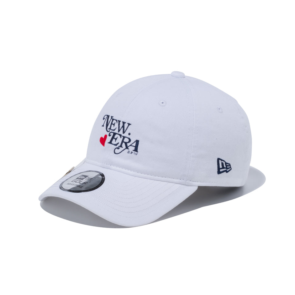 【ゴルフ】 9THIRTY On Par ニューエラハート NEW ERA ロゴ ホワイト
