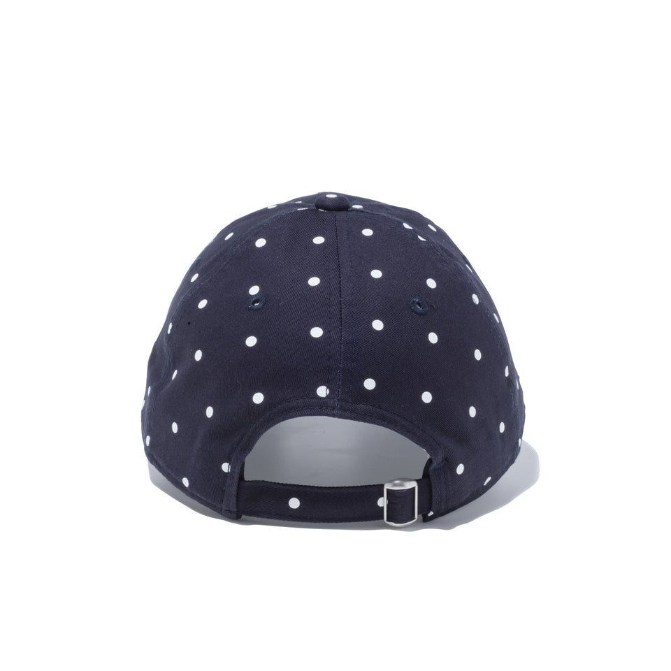 【ゴルフ】 9THIRTY トラッカー ドット ウーブンパッチ ネイビー / ホワイトドットプリント
