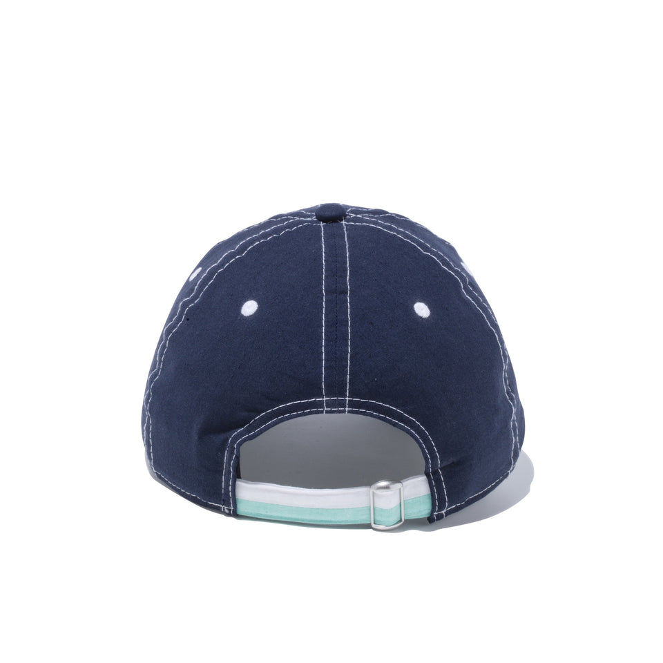 【ゴルフ】 9THIRTY シャンブレー  (made with COOLMAX fabric) New York パッカブル ネイビー × スノーホワイト