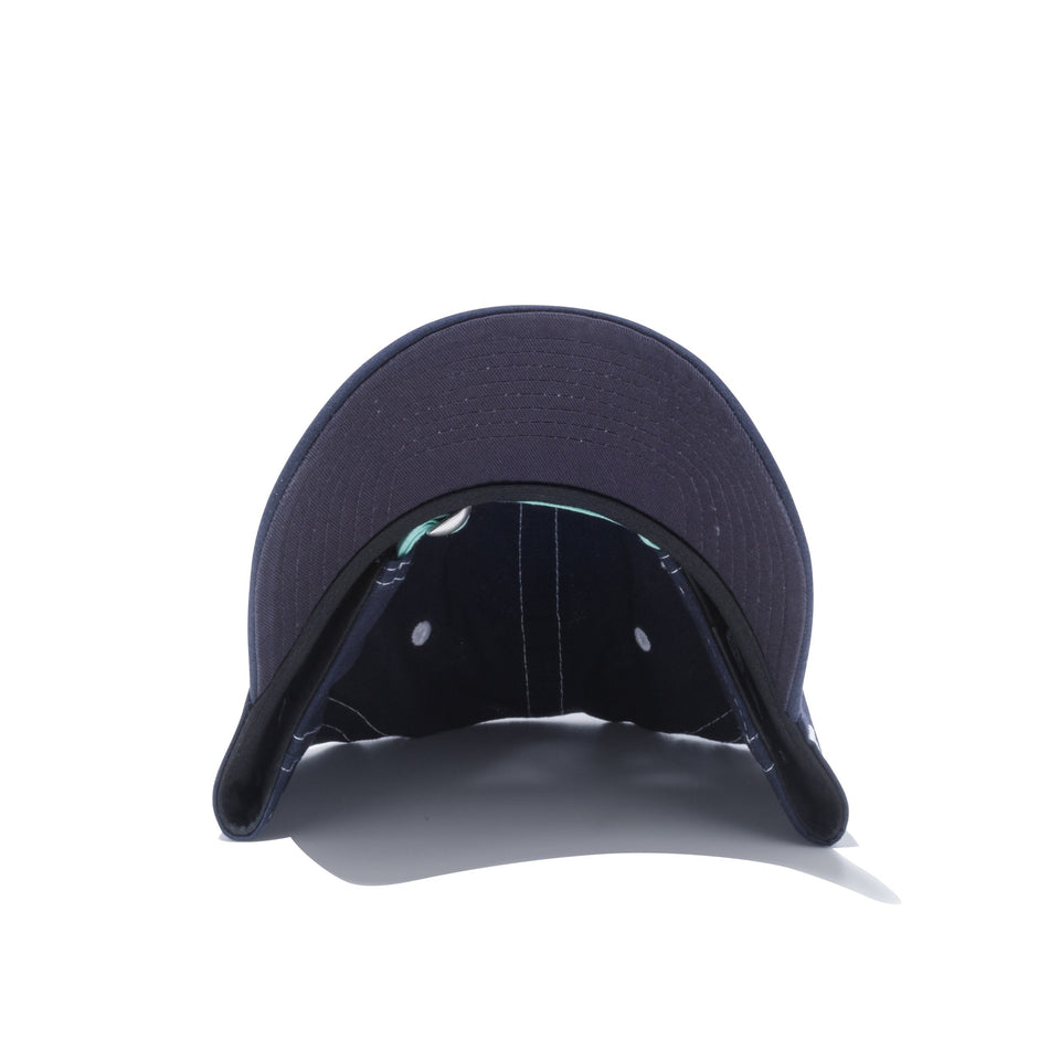 【ゴルフ】 9THIRTY シャンブレー  (made with COOLMAX fabric) New York パッカブル ネイビー × スノーホワイト