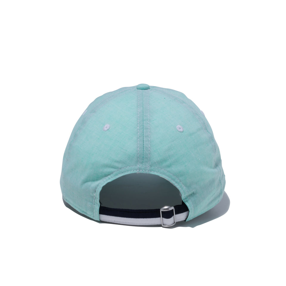 【ゴルフ】 9THIRTY シャンブレー  (made with COOLMAX fabric) New York パッカブル ミント × スノーホワイト