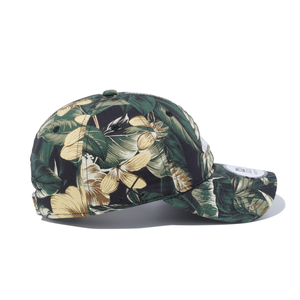 【ゴルフ】 9THIRTY ボタニカル New Era オールドロゴ ブラックイエローボタニカル