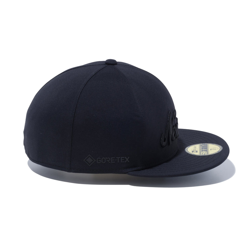 【ゴルフ】 59FIFTY GORE-TEX PACLITE New Era オールドロゴ ブラック × ブラック