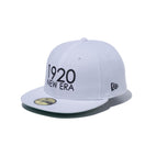 【ゴルフ】 59FIFTY 1920 New Era オプティックホワイト グリーンアンダーバイザー