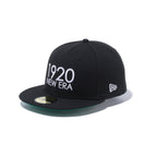 【ゴルフ】 59FIFTY 1920 New Era ブラック グリーンアンダーバイザー