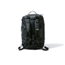 クラブ ダッフルバッグ 50L 2ウェイ プリントロゴ TPUブラック × ブラック