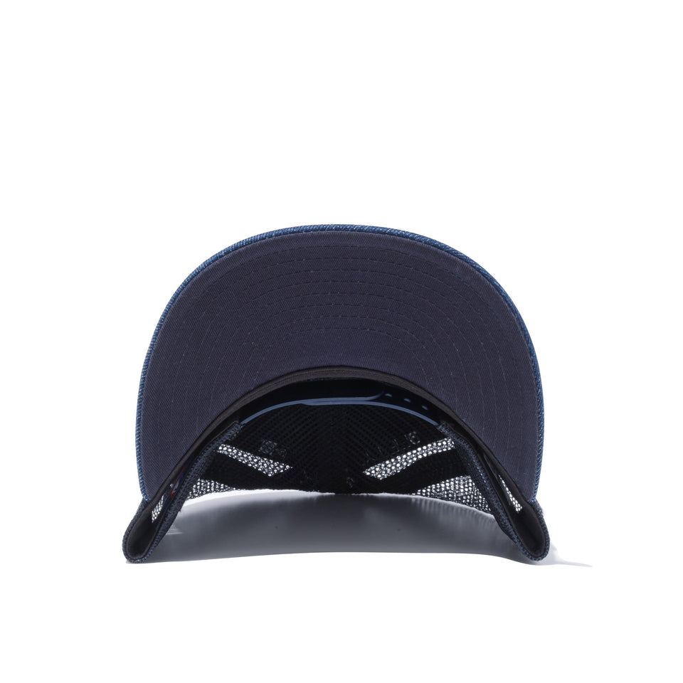 Child 9FIFTY トラッカー With Heart ニューヨーク・ヤンキース ウォッシュドデニム × スノーホワイト / ストロベリー