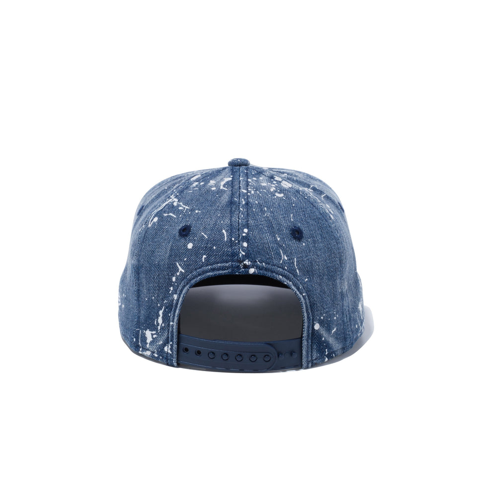 Child 9FIFTY スプラッシュペイントニューヨーク・ヤンキース ウォッシュドデニム