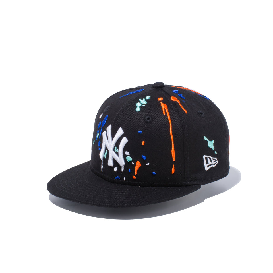 Child 9FIFTY スプラッシュエンブロイダリー ニューヨーク・ヤンキース ブラック