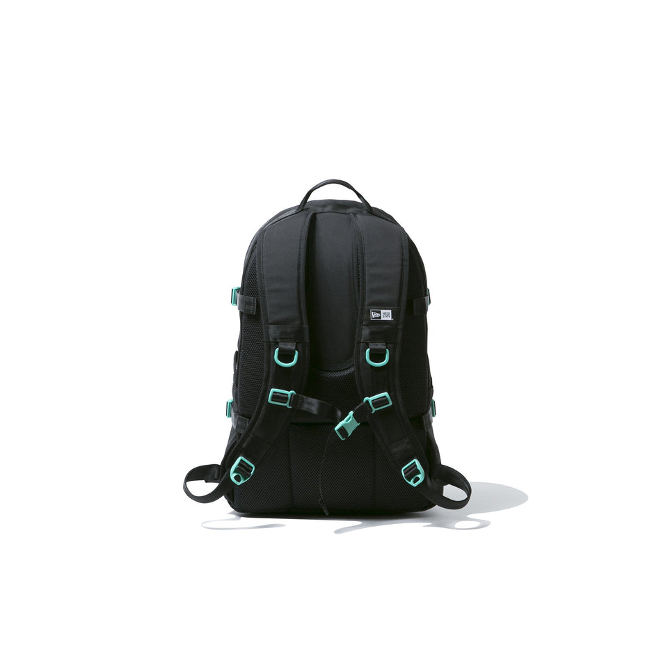 キャリアパック 35L ブラック/ミントブルー