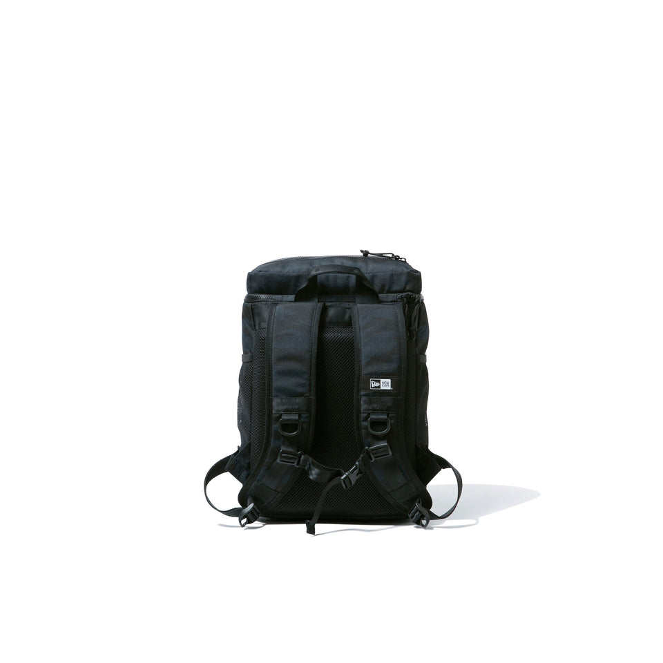 Youth ボックスパック 15L プリントロゴ タイガーストライプカモネイビー × ネイビー