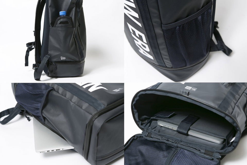 ボックスパック 32L プリントロゴ TPUネイビー × ホワイト