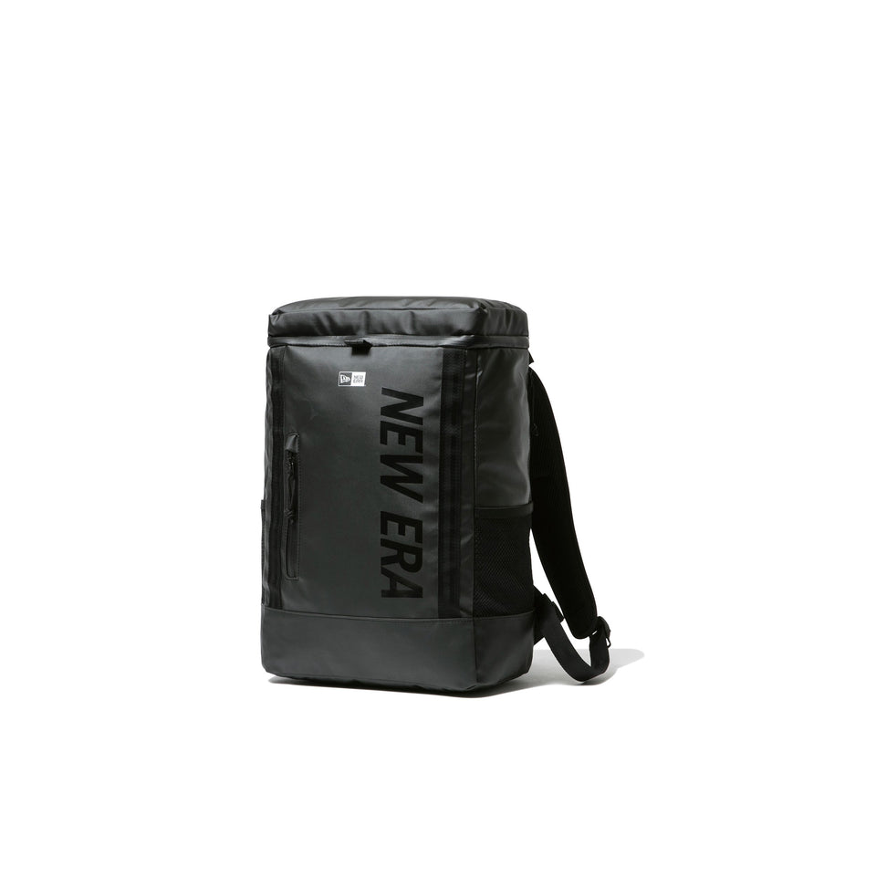 ボックスパック ミディアム 25L プリントロゴ TPUブラック × ブラック