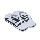 Beach Sandals ビーチサンダル フラッグ ホワイト × ブラック