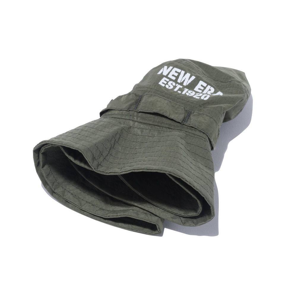 アドベンチャー リップストップタフタ NEW ERA EST 1920 オリーブ