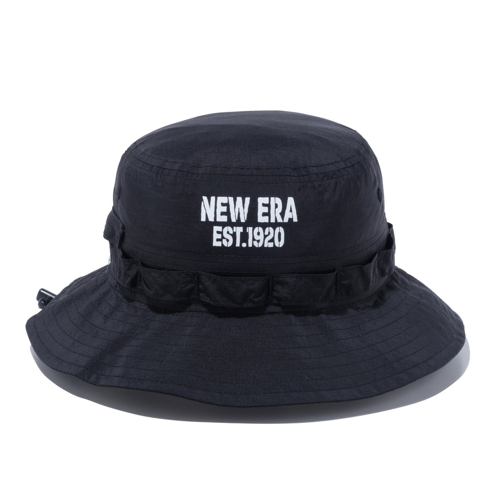 アドベンチャー リップストップタフタ NEW ERA EST 1920 ブラック