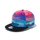 9FIFTY ユートピア オールオーバープリント ブラックバイザー ホワイトフラッグ
