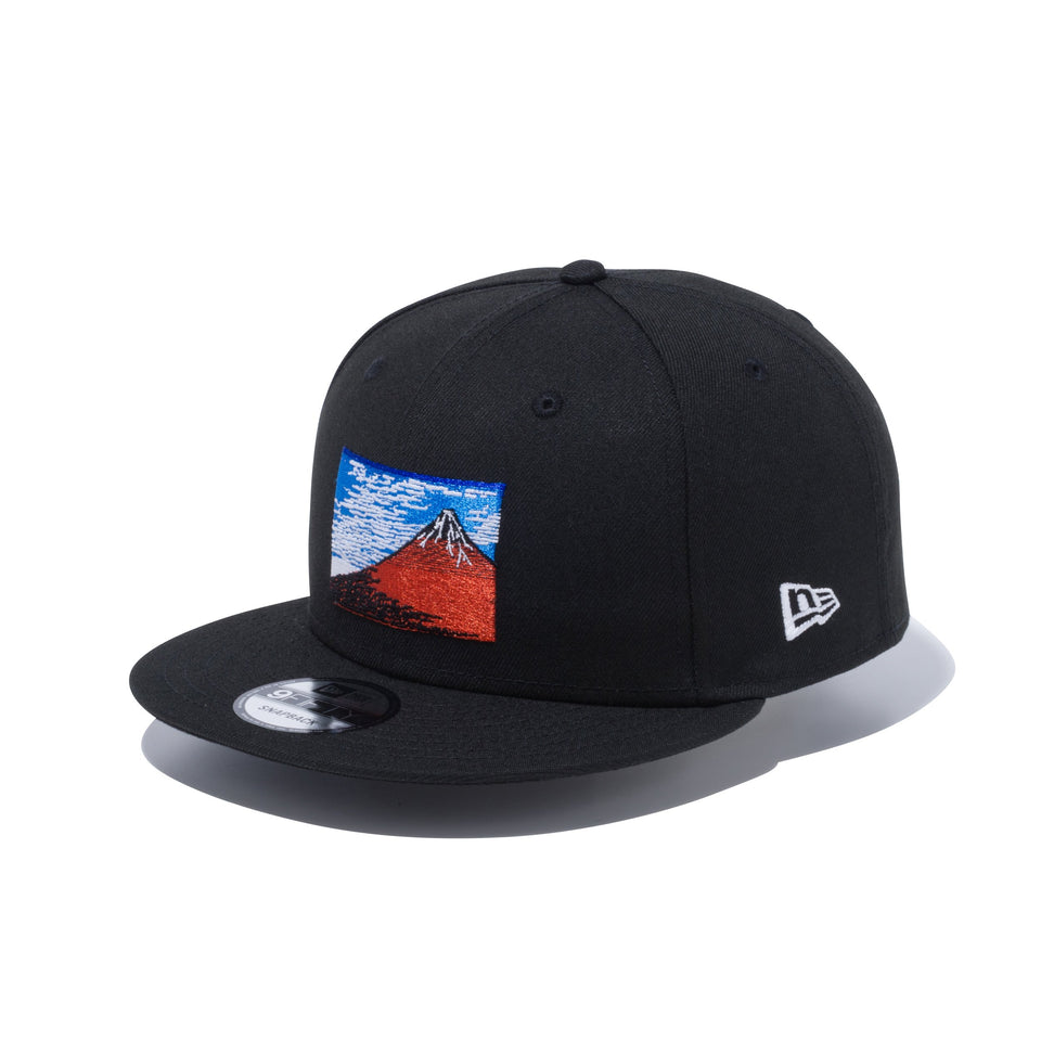 9FIFTY  浮世絵 赤富士 ブラック