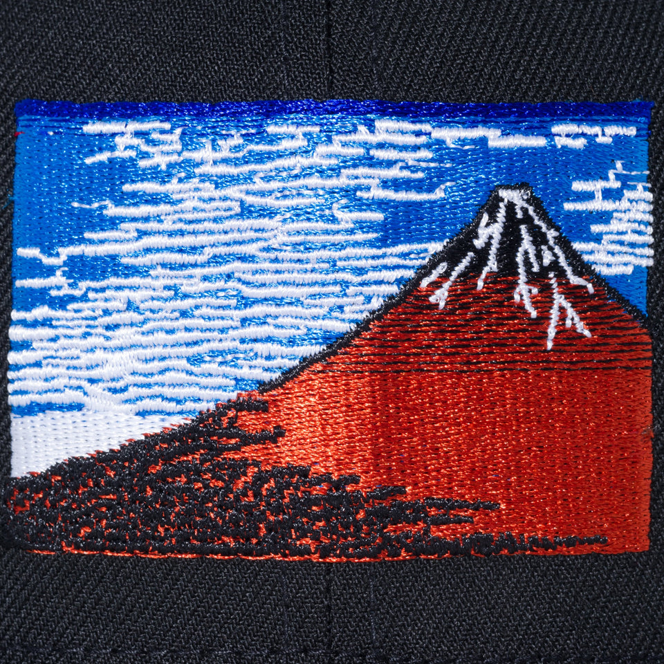 9FIFTY  浮世絵 赤富士 ブラック