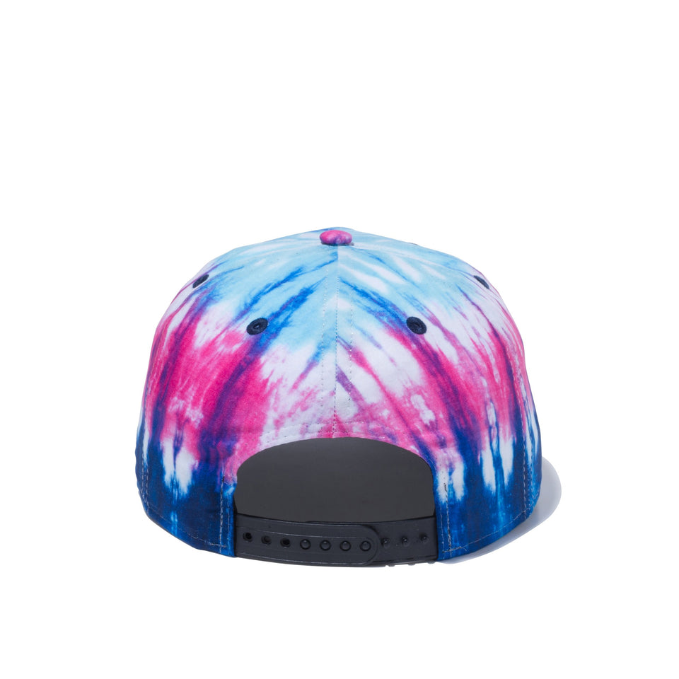 9FIFTY カラータイダイ New Era オールドロゴ オールオーバープリント ブラックバイザー