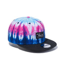 9FIFTY カラータイダイ New Era オールドロゴ オールオーバープリント ブラックバイザー