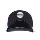 9FIFTY カラータイダイ New Era オールドロゴ ブラック タイダイバイザー