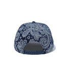 9FIFTY デニムペイズリー ジャカードデニム アンティークシルバーピンフラッグ