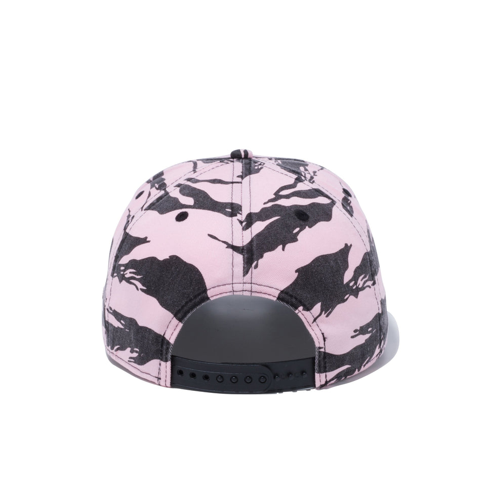 9FIFTY タイガーストライプカモ ニューヨーク・ヤンキース ウォッシュドピンク