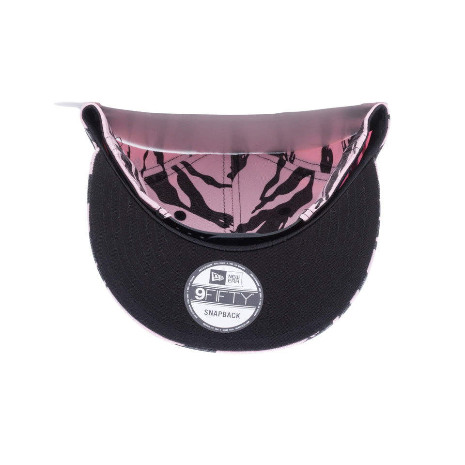 9FIFTY タイガーストライプカモ ニューヨーク・ヤンキース ウォッシュドピンク