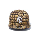 9FIFTY スタッズファブリック ニューヨーク・ヤンキース ゴールド オールオーバープリント