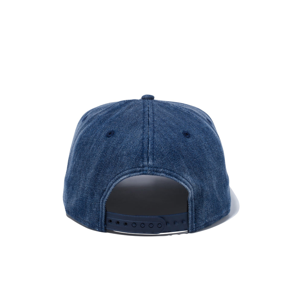 9FIFTY スプラッシュペイント ニューヨーク・ヤンキース ウォッシュドデニム ホワイトスプラッシュペイントバイザー